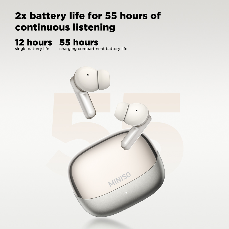 Headphones Wireless - MINISO MS106 – bezprzewodowe słuchawki douszne