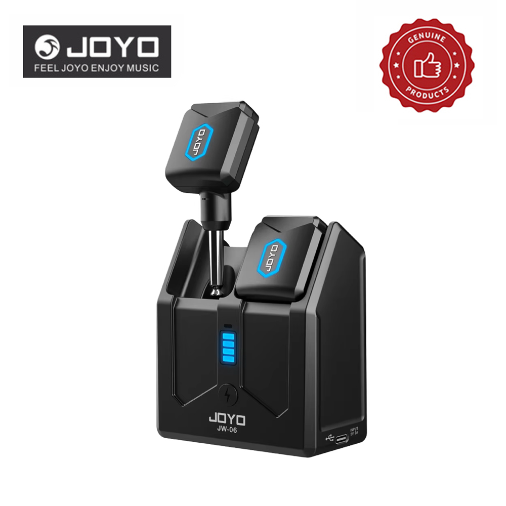 Wireless Charger - Bezprzewodowy system gitarowy JOYO JW-06 5.8GHz,