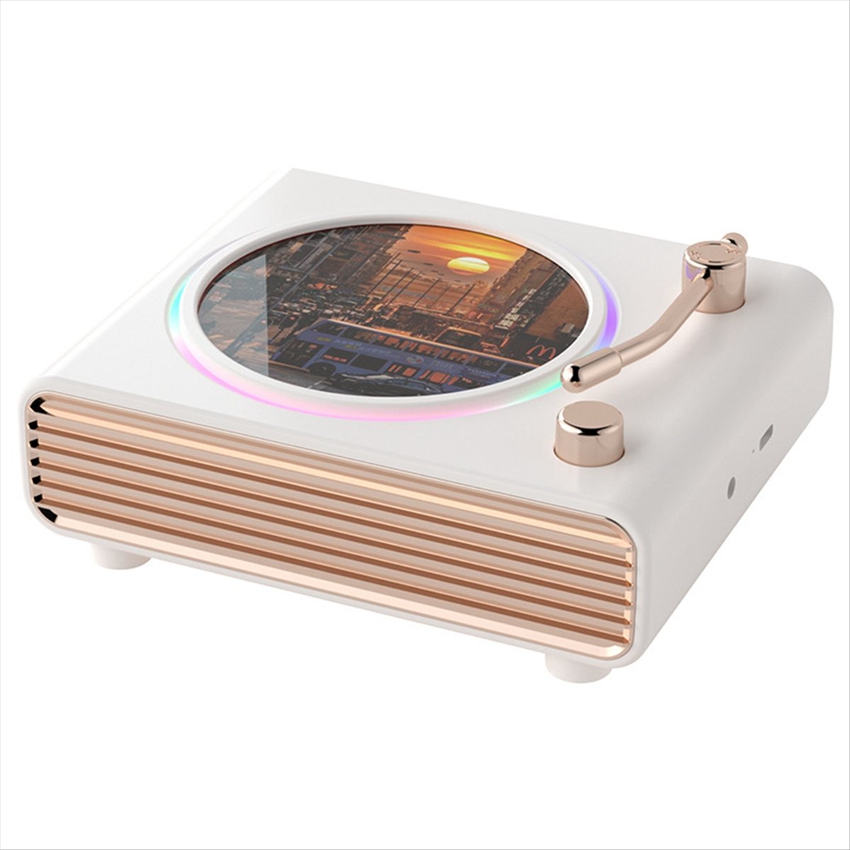 X07A Przenośny Retro Biały Gło – Bluetooth Speaker recenzja i cena