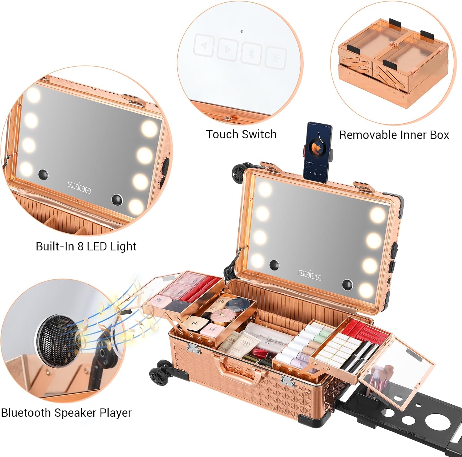Profesjonalny organizer kosmet – Bluetooth Speaker recenzja i cena