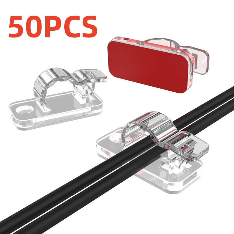 10/50 szt. Klipsy do organizac – Cable Organizer recenzja i cena