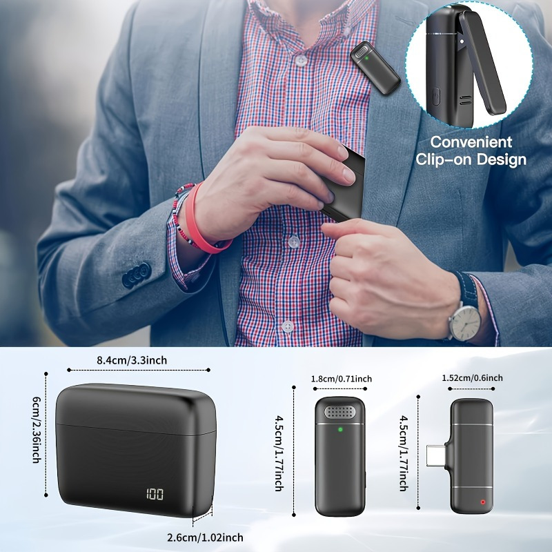 Bezprzewodowy mikrofon krawato – Usb Charger recenzja i cena