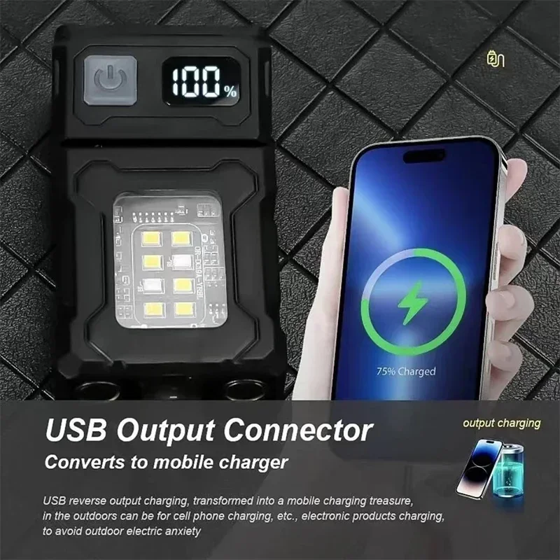 Magnetyczna latarka robocza, ł – Power Bank recenzja i cena