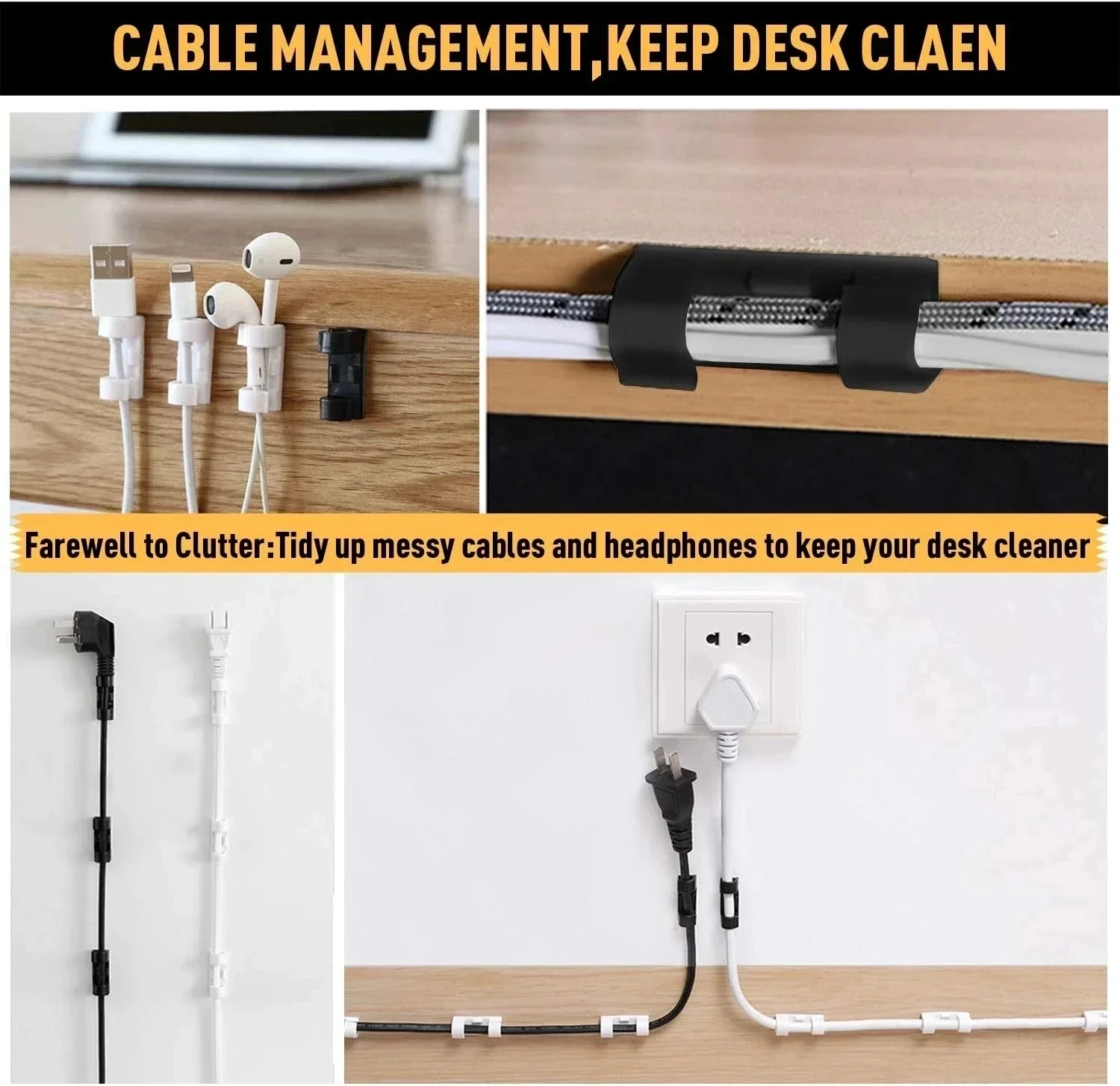Organizer do kabli, uchwyt na  – Cable Organizer recenzja i cena